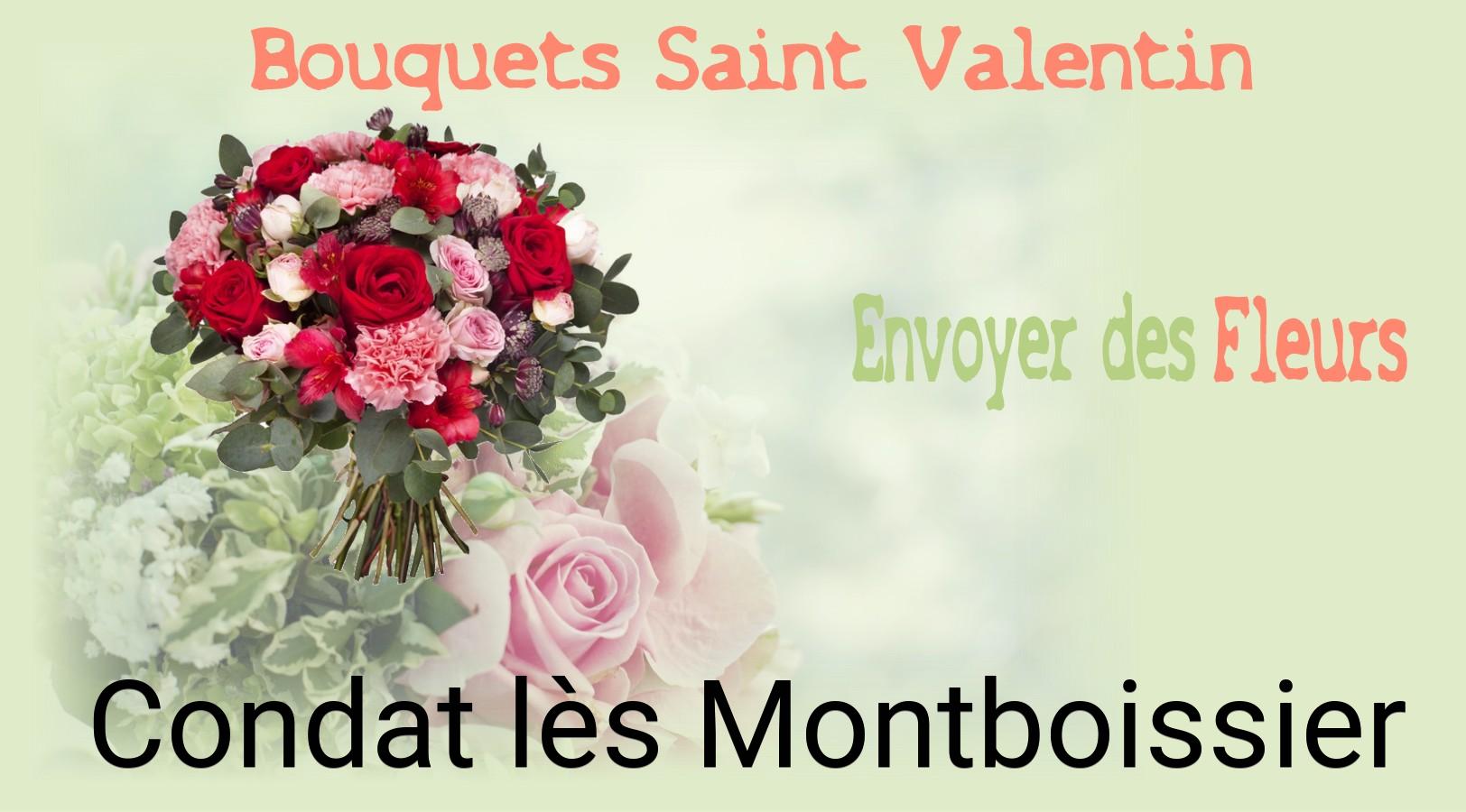Roses de Saint-Valentin livrées à Condat-lès-Montboissier